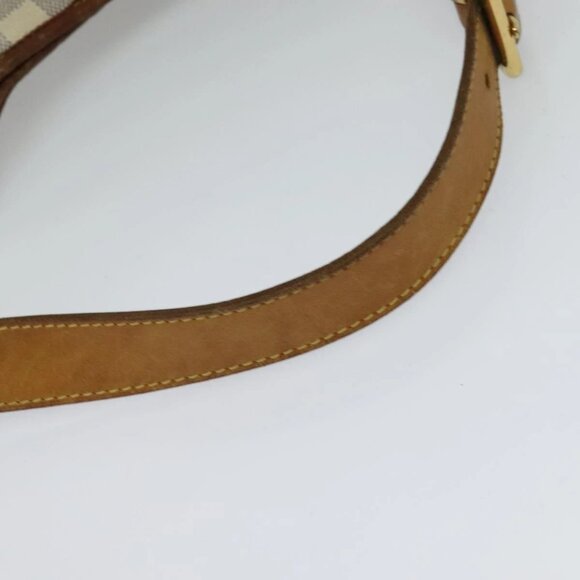 LOUIS VUITTON Damier Azur Galliera PM Shoulder Bag N55215 LV Auth 121403 - Picture 9 of 16